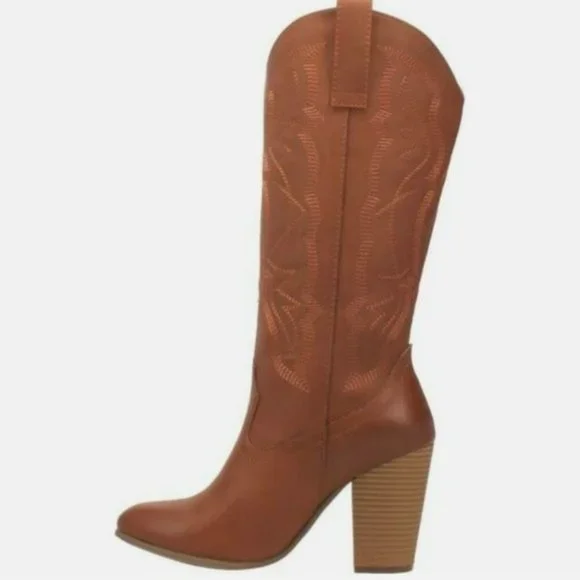 Code West Kiki Boot Brown -7 - Picture 3 of 7